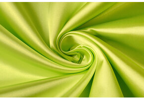 Poly Satijn Lime Groen
