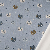 Jogging Alpenfleece Kittens Jeans Melange