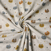 Jogging Alpenfleece Katjes Grijs Melange