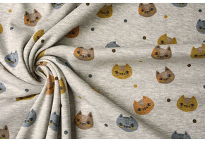 Jogging Alpenfleece Kittens Grey Melange