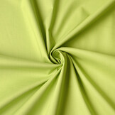 Stretch Poplin Lime Groen