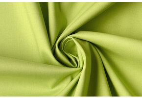 Stretch Poplin Lime Groen