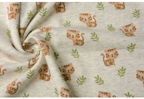 Jogging Alpenfleece Tiger Creme Melange