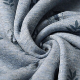 Sweatstoff Alpenfleece Tiger Jeans Melange