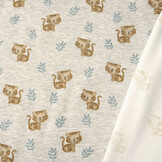 Jogging Alpenfleece Tijger Grijs Melange