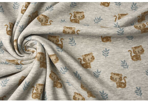 Jogging Alpenfleece Tiger Grey Melange