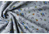 Jogging Alpenfleece Lovely Flowers Jeans Melange
