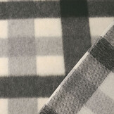 Gestrickter Wollstoff Buffalo Karo Multi 1