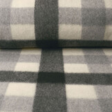Gebreide Wollen Stof Buffalo Ruit Multi 1