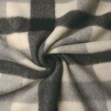 Gestrickter Wollstoff Buffalo Karo Multi 1