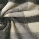 Gestrickter Wollstoff Buffalo Karo Multi 1