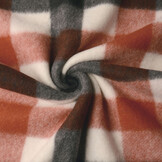 Gebreide Wollen Stof Buffalo Ruit Multi 2