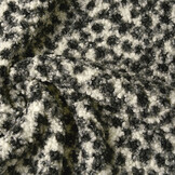 Curly Teddy Bouclé Panter Grijs