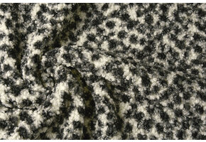 Curly Teddy Bouclé Panter Grijs