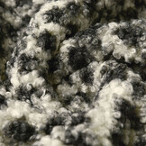 Curly Teddy Bouclé Panther Grey