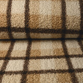 Curly Teddy Bouclé Manola Karo Mokka Braun