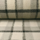 Sherpa Teddy Check Grey