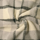 Sherpa Teddy Karo Grau