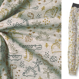 Jogging Alpenfleece Krokodil en Dino Multi 1