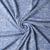 Zomer Jersey Blauw Melange