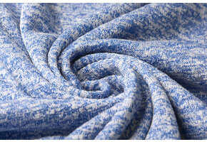 Zomer Jersey Blauw Melange