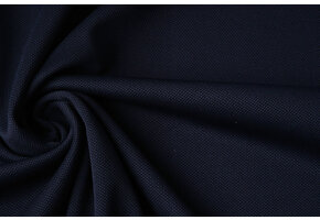 Scuba Pique Navy Blue