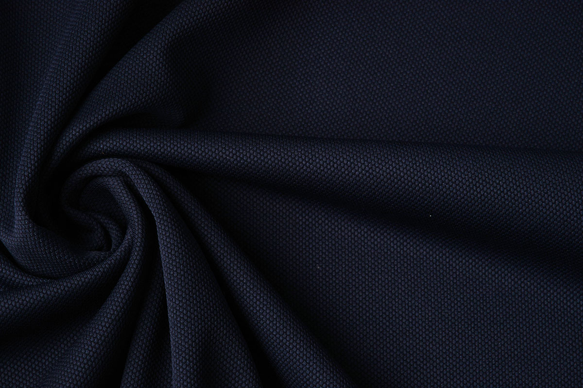 Scuba Pique Navy Blue