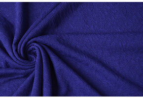 Scuba Jacquard Royal Blue