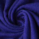 Scuba Jacquard Koningsblauw