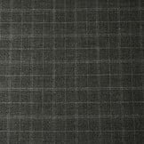 Gabardine Ruit Donker Grijs