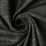 Gabardine Check Dark Grey