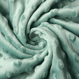 Minky Fleece Jade - Oud Groen