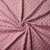 Minky Fleece Dark Old Pink