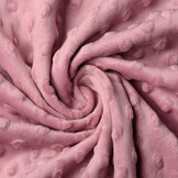 Minky Fleece Dark Old Pink