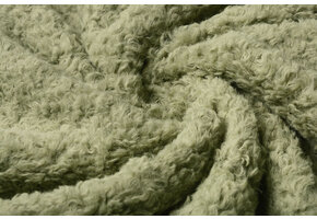 Pelzigen Pelz Esperanto Alt Hellmoosgrün