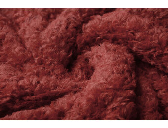 Pelzigen Pelz Esperanto Weinrot