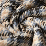 Geweven Wollen Stof Ruit Licht Jeans