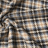 Woven Woolen Fabric Check Light Jeans