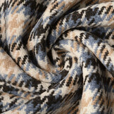 Geweven Wollen Stof Ruit Licht Jeans