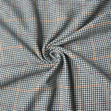 Woven Woolen Fabric Fine Check Jeans