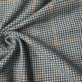 Geweven Wollen Stof Fijne Ruit Jeans