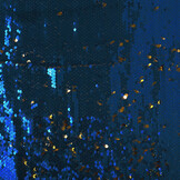 Reversible Sequin Fabric Blue - Gold