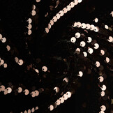 Reversible Sequin Fabric  Brown - Gold