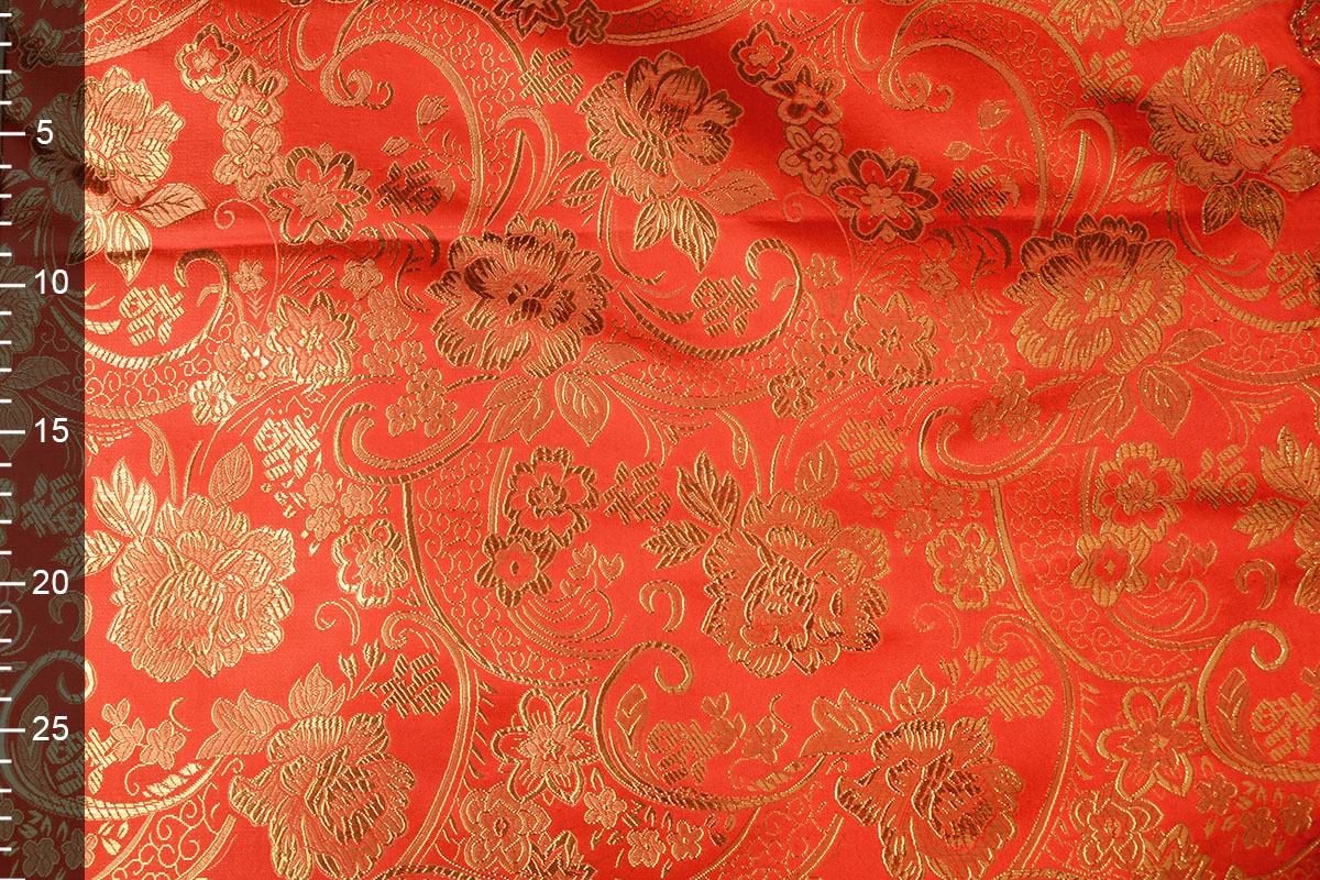 Brokat Rose Kenza Rot