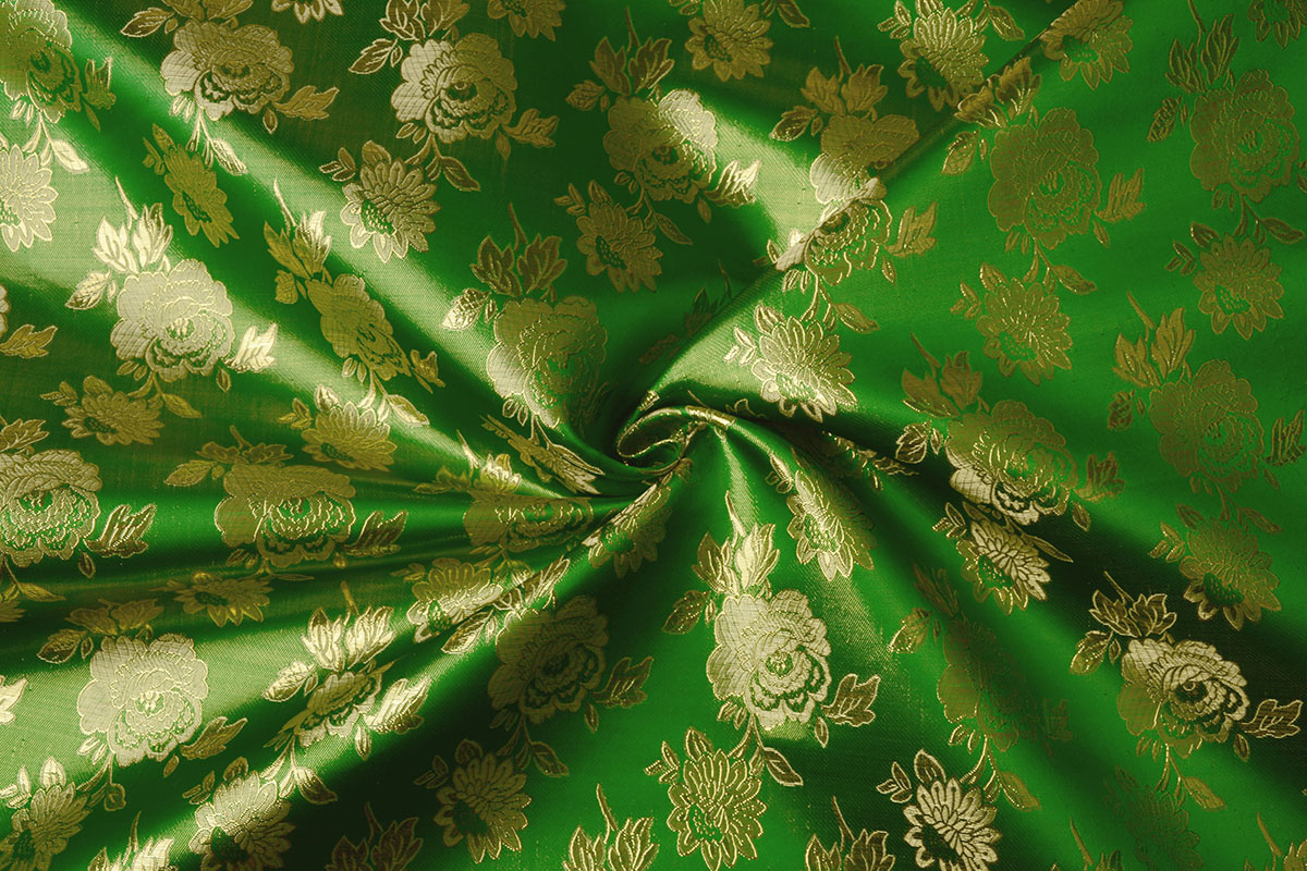 Brocade Rose Dide Green