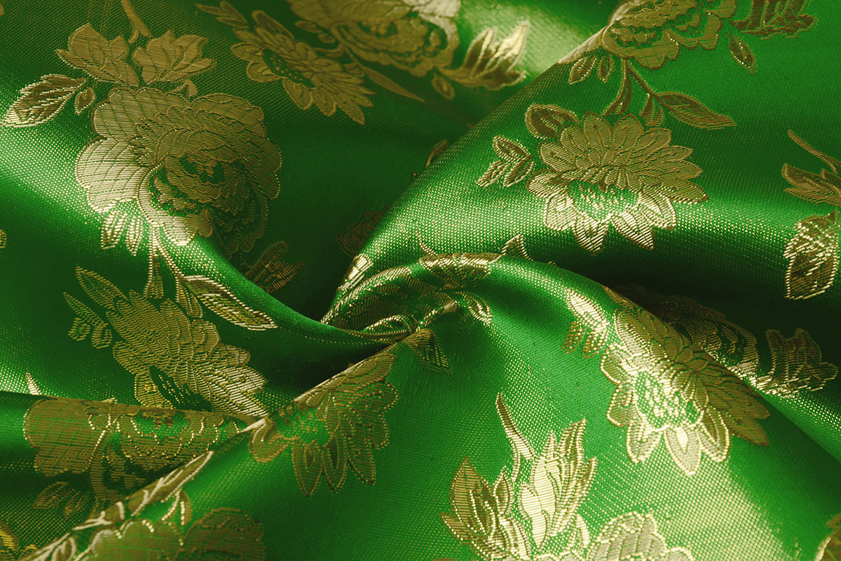 Brocade Rose Dide Green
