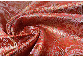Brocade Whakangaro Red Gold