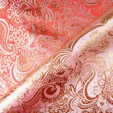 Brocade Whakangaro Red Gold