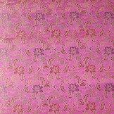 Brokat Paisley Asiara  Fuchsia