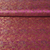 Brocade Paisley Asiara  Fuchsia